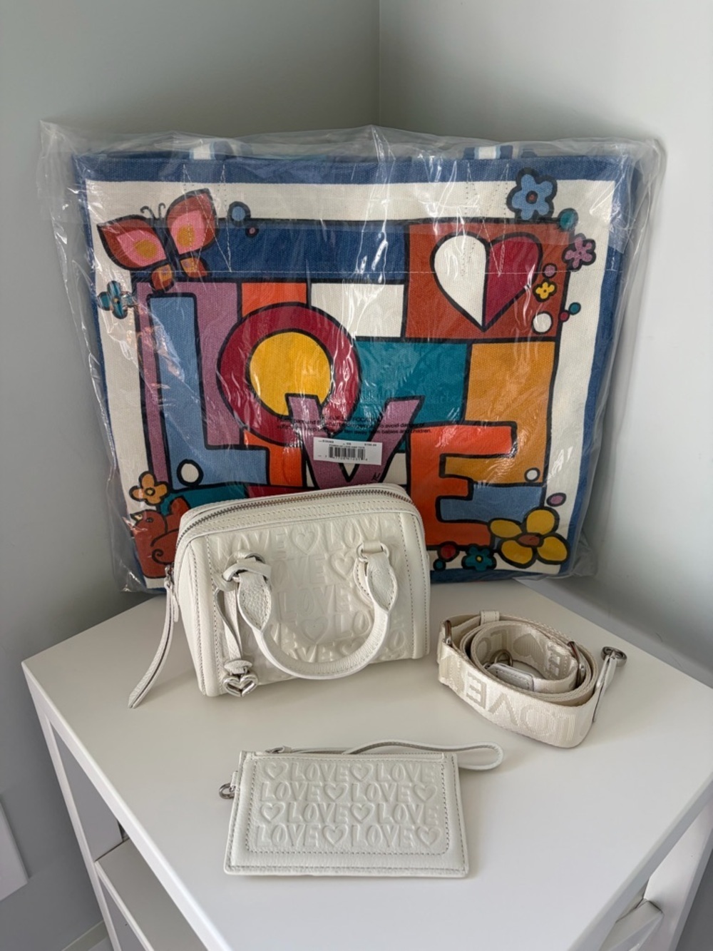 Brighton Deeply In Love Mini Satchel And Matching Wallet NWT
